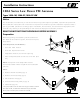 Electronics Research, Inc. 100A Series Installation Instructions Manual