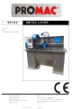 Promac 947VA Operating Instructions Manual