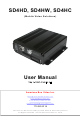 American Bus Video SD4HW User Manual