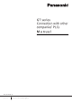 Panasonic GT Series Manual