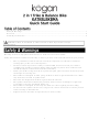 Kogan KATKBLBKBMA Quick Start Manual