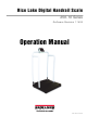 Rice Lake 250-10 Series Operation Manual