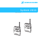 Sennheiser System 2015 Instructions For Use Manual