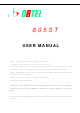 DBTEL 8055T User Manual