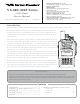Vertex Standard VX-820 Series Service Manual
