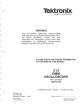 Tektronix 213 DMM Instruction Manual