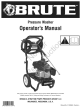 Briggs & Stratton Brute Operator's Manual