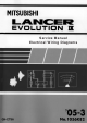 Mitsubishi Lancer Evolution IX 2005 Service Manual/Electrical Wiring Diagrams