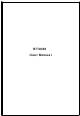 TECOM BT-3080 User Manual