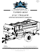 Sioux Automation Center TURBO-MAX 6141 Operator's & Parts Manual