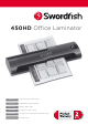 Swordfish 450HD Operating Instructions Manual