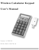 HP WKP-270 User Manual
