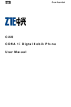 ZTE C220 User Manual