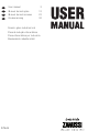 Zanussi ZIT64X User Manual