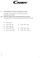 Candy CGE 650 S Instructions For Use And Installation