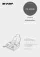 Sharp FO-2950M User Manual