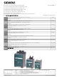 Siemens 3VT9.00-3MN.2 Series Operating Instructions Manual