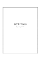 Sanyo Sprint SCP-7000 Operating Manual