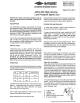 DeVilbiss JGHV-530 Service Bulletin