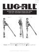 Lug-All 6000-15 Operating Instructions Manual