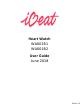 Ibeat Heart Watch WA001B1 User Manual