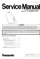 Panasonic TY-ST65VX100 Service Manual
