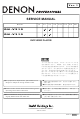 Denon DN-V210 Service Manual