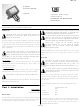 UE 126 Installation And Maintenance Instructions
