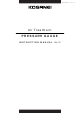 KOGANEI G1-20A Instruction Manual