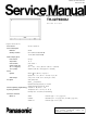 Panasonic TH-42PX600U Service Manual