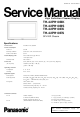 Panasonic TH-42PH10BK Service Manual