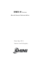 Shini SMD-H series Manual