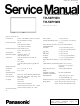 Panasonic TH-50PHD3 Service Manual