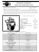 Briggs & Stratton Vanguard 540000 Series Advance Product Service Information