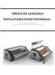 GBC Ultima 65 Installation & Operation Manual