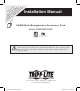 Tripp Lite SNMPWEBCARD Installation Manual