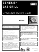 Weber Genesis 55826 Owner's Manual
