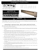 King Electrical KP1205 Installation Instructions