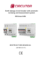 Circutor RECmax-CVM series Instruction Manual