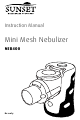 Sunset Healthcare NEB400 Instruction Manual