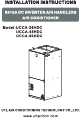 Innotherm UCCA-48HDC Installation Instructions Manual