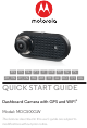 Motorola MDC500GW Quick Start Manual
