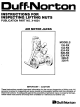 Duff-Norton 126-RX Instructions Manual