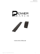 iPower Watch Instruction Manual