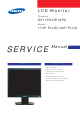 Samsung 173P PLUS Service Manual
