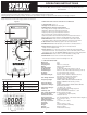 Sperry instruments DM6850T Operating Instructions Manual