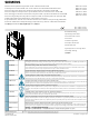 Siemens 8GK4730-3KK.0 Series Operating Instructions Manual