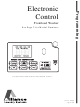 Alliance Laundry Systems HWF561 Programming Manual