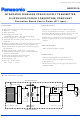 Panasonic NN32251A User Manual