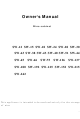 Sunnai SW-126 Owner's Manual